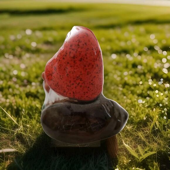 Signed Rolf Berg Gnome Figure TOMTE Swedish Folk Art Santa Pottery Scandinavian - Picture 2 of 11